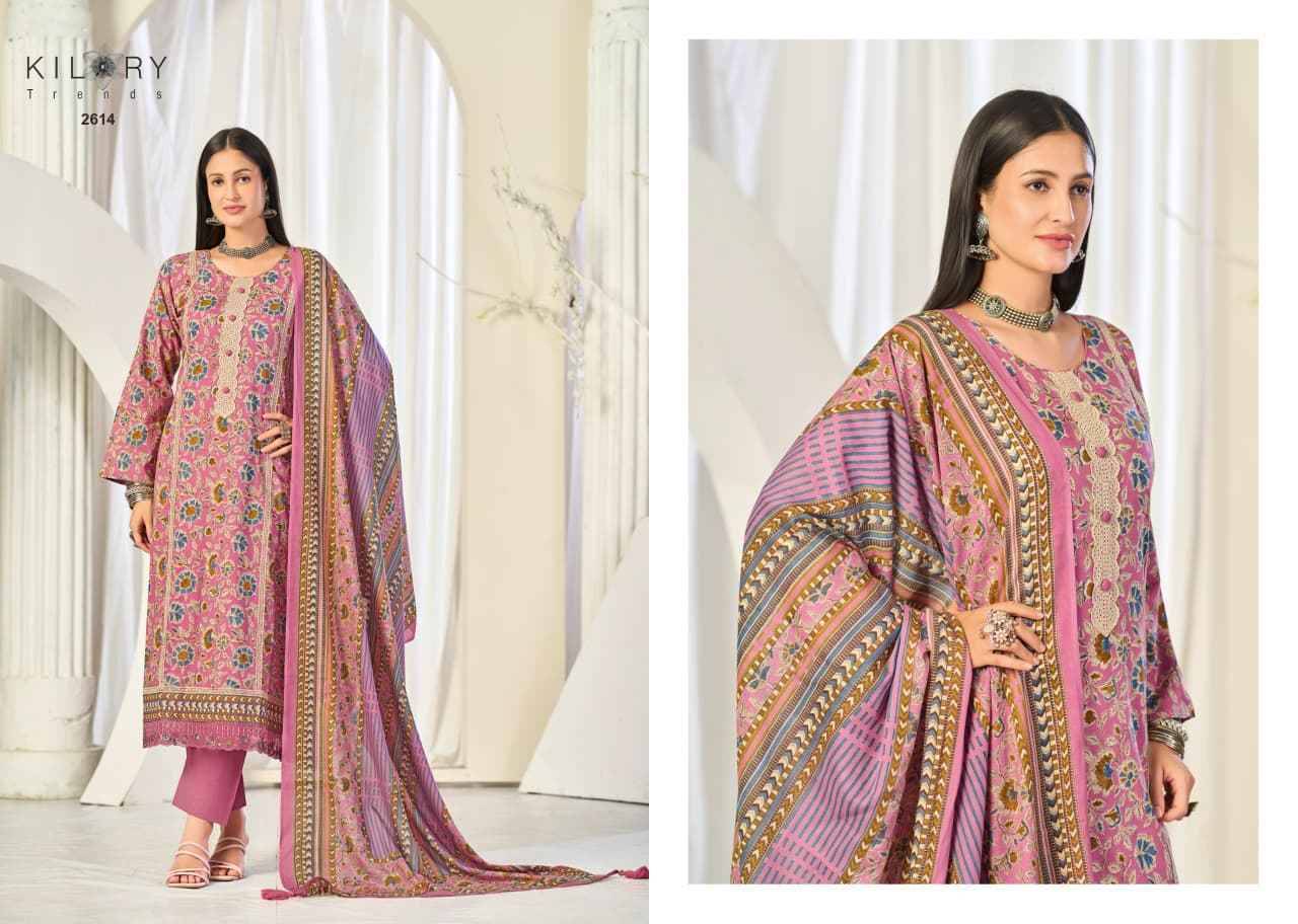 SAJNI By KILORY TRENDS 2611 to 2616 Series Beautiful Festive Suits Colorful Stylish Fancy Casual Wear & Ethnic Wear PURE LAWN COTTON Dresses At Wholesale Price